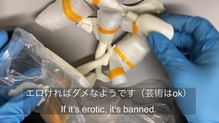 Resin Figure model kit 【Desktop Girl 2.0】デスクトップ少女2.0の塗装・製作風景（Making of Garage kit）ガレージキット