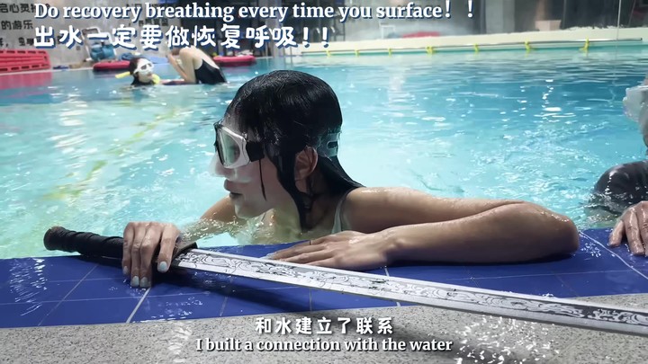 Only 2 Days! A Mocap Actress Mastered Underwater Combat !